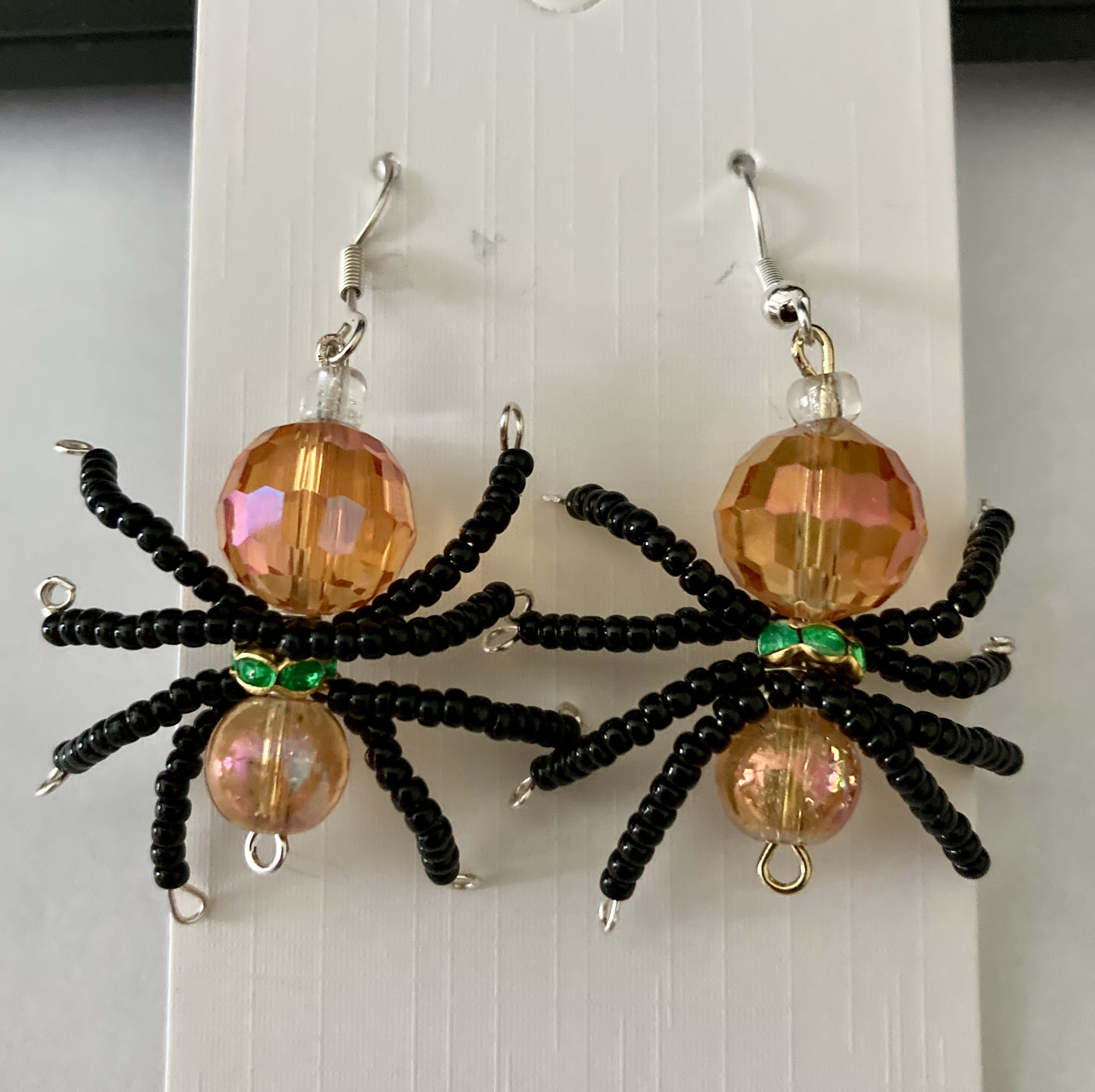 Halloween Spider Pierced Earrings