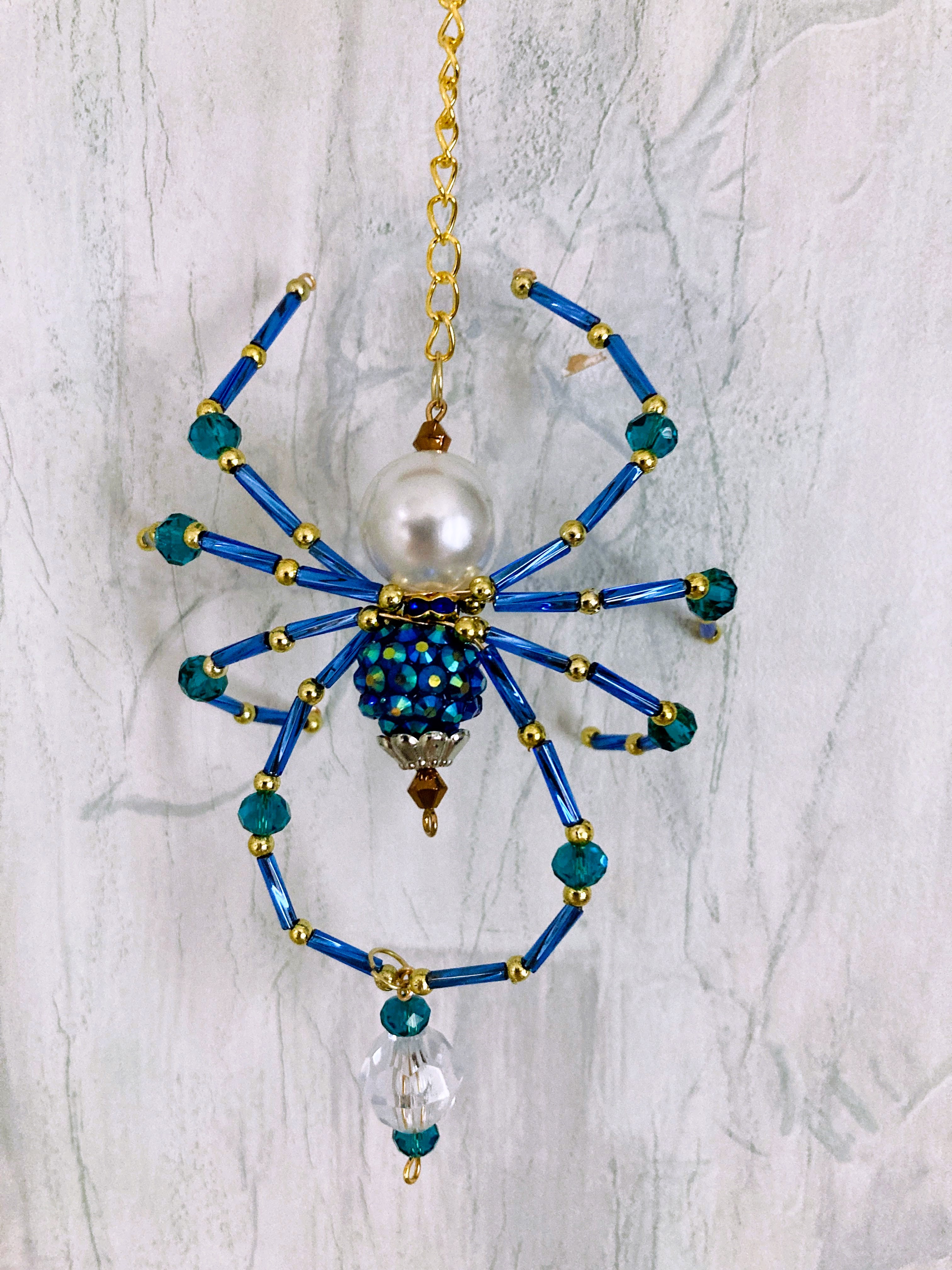 Handmade Beaded Spider
